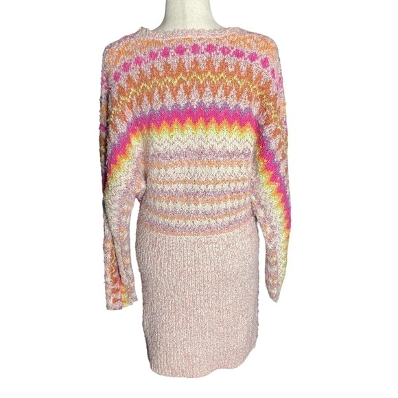 NEW Free People Fairycore feminine mini dress size large fairy barbiecire - Picture 6 of 9